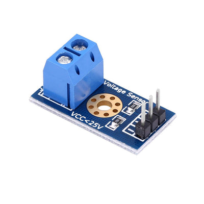 0-25V Voltage Sensor Module DC Voltage Detection Module for Arduino, ESP32 & Microcontrollers - F20019