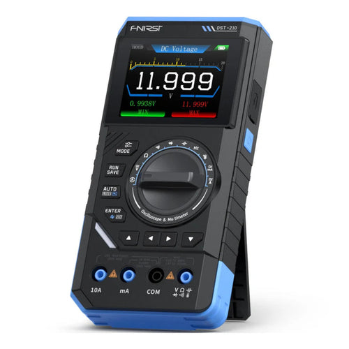 FNIRSI DST-210 Digital Oscilloscope 3-in-1 Scope, Multimeter & Signal Generator - F77032