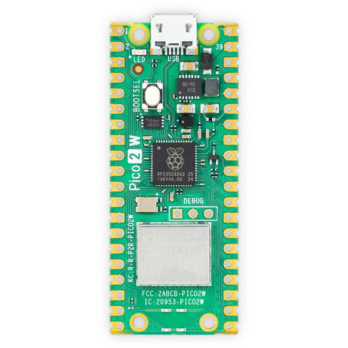 Official Raspberry Pi Pico 2W RP2350