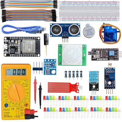 IoT Revolution Kit with ESP32 Development Board Advanced STEM Learning & Smart Electronics Project Kit - F130450
