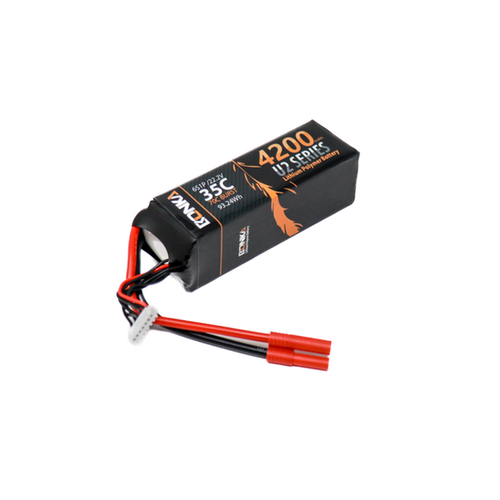 Bonka 4200mAh 22.2V 6S 35C LiPo Battery with XT60 Plug for FPV Drones, UAVs & RC Aircraft