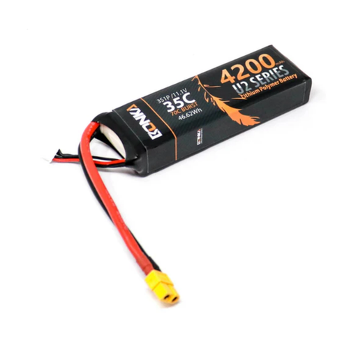 Bonka 4200mAh 11.1V 3S 35C Lithium Polymer Battery for FPV Drones, UAVs & RC Aircraft
