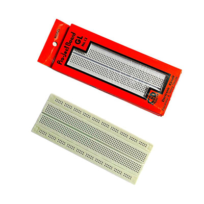 GL-12 840 Tie Point Solderless Breadboard Prototyping Board for Electronics DIY Circuit & Microcontroller Projects - F00290
