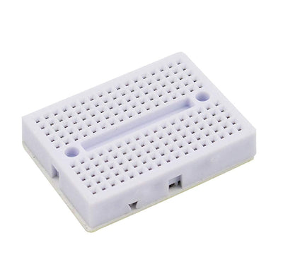170 Tie-Point Mini Solderless Breadboard Self-Adhesive Prototyping Board for Arduino DIY Electronics Projects - F00550