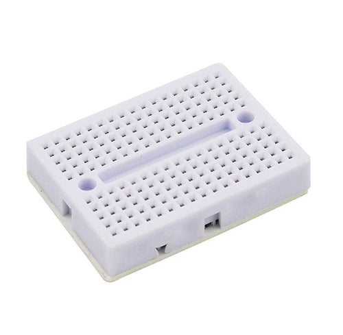170 Tie-Point Mini Solderless Breadboard Self-Adhesive Prototyping Board for Arduino DIY Electronics Projects - F00550