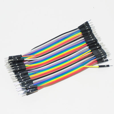 Male-to-Male Jumper Wires for Arduino, Breadboard & DIY Electronics Projects -F2010