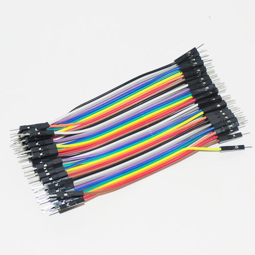 Male-to-Male Jumper Wires for Arduino, Breadboard & DIY Electronics Projects -F2010