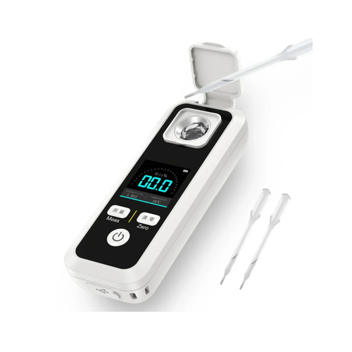 FNIRSI JBM-10 Digital Brix Meter Accurate Refractometer with Auto Temperature Compensation - F83087