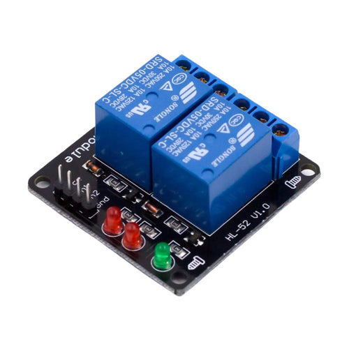 2 Channel 5V Relay Module for Arduino, Raspberry Pi & Microcontrollers -F2014