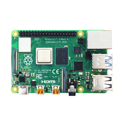 Official Raspberry Pi 4 Model B Broadcom 1.5GHz Quad-Core Cortex-A72 SBC with 1GB / 2GB / 4GB / 8GB LPDDR4 RAM IOT Development Board