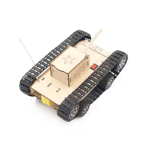 DIY Electric Tank STEM Kit Wooden Robot Science Project Educational Learning Kit for Kids | Buy Online in India