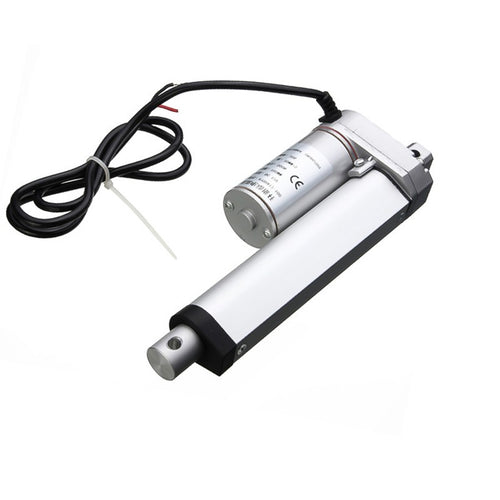 100MM Linear Actuator 24V DC 1500N Electric Linear Actuator 7mm/s Heavy Duty Stroke Motor for Industrial Automation, Robotics, Solar Tracker & Smart Furniture