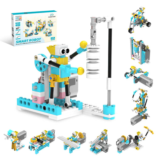 Makerzoid 72-in-1 Smart Robot Kit – DIY STEM Educational Robotics Kit for Kids (Age 6+) - F71039