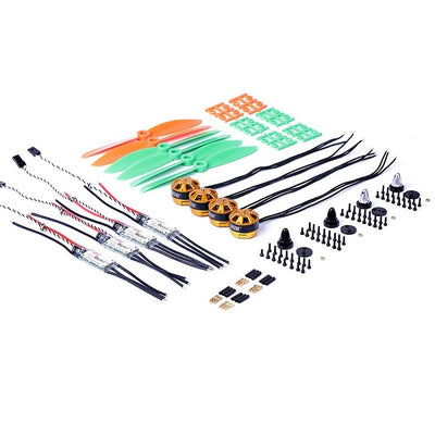 DYS F2206 1950KV Drone Power Combo Set Brushless Motor,30A BLHeli ESC & 6045 Propellers for FPV Racing & Quadcopter  - F86030